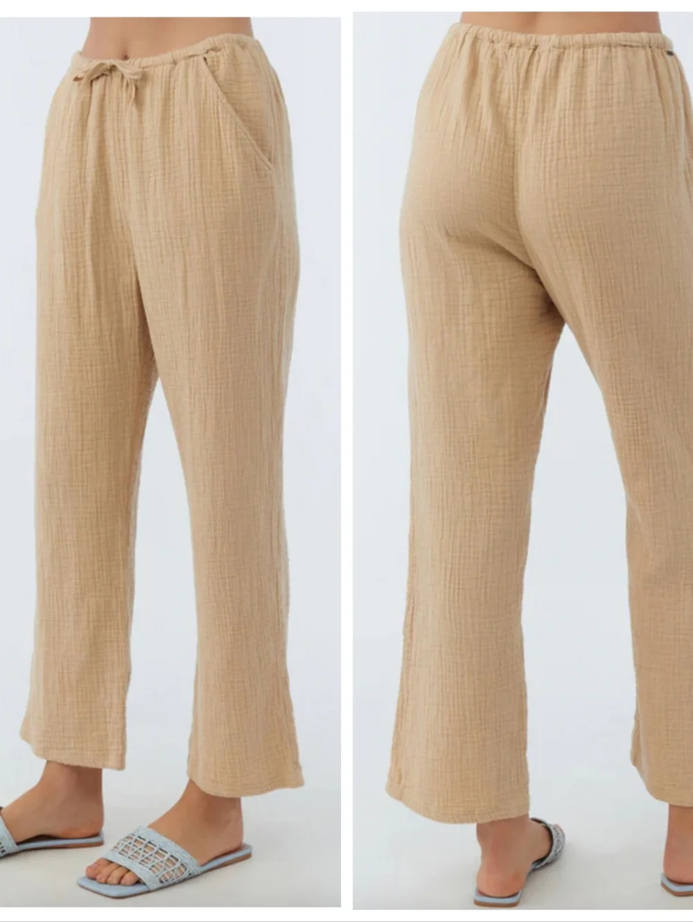 NWT O'Neill Brenda Gauze Beach Pants 